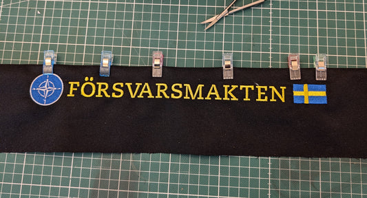 Patrullhalsband - svart