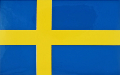 Namnband med svensk flagga